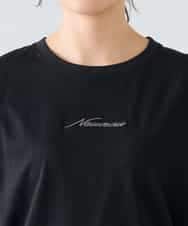 K2KGD28029 a.v.v(アー・ヴェ・ヴェ) 【UVカット/接触冷感】コンパクトロゴTシャツ グレージュ