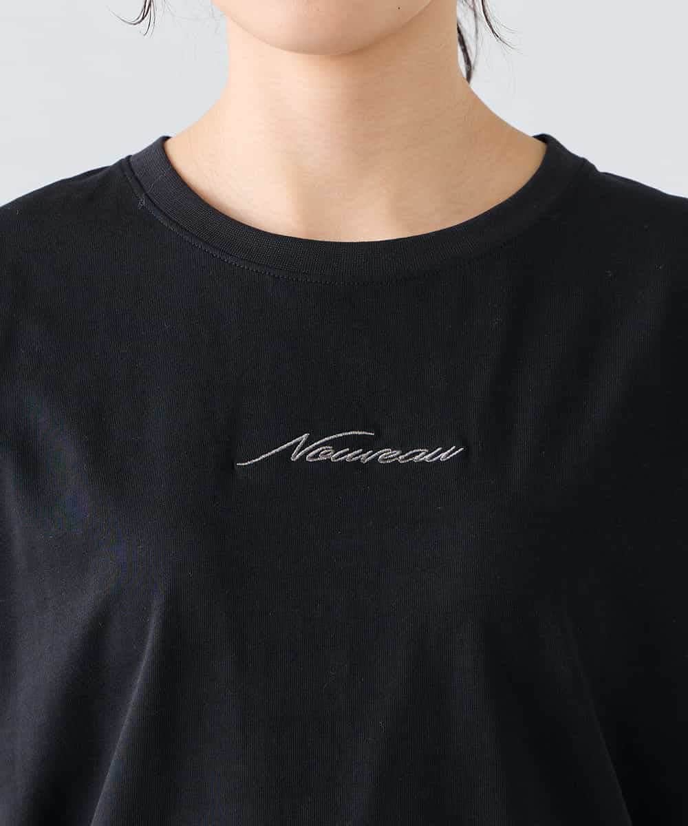 K2KGD28029 a.v.v(アー・ヴェ・ヴェ) 【UVカット/接触冷感】コンパクトロゴTシャツ グレージュ