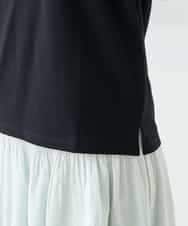 K2KGD28029 a.v.v(アー・ヴェ・ヴェ) 【UVカット/接触冷感】コンパクトロゴTシャツ グレージュ