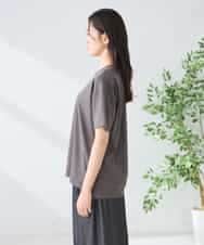 K2KGD29029 a.v.v(アー・ヴェ・ヴェ) 【UVカット/接触冷感】ロゴTシャツ ネイビー