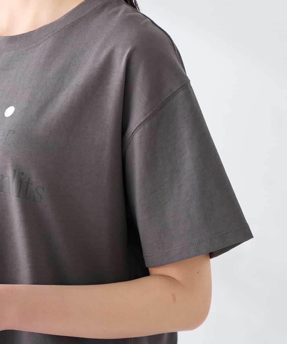 K2KGD29029 a.v.v(アー・ヴェ・ヴェ) 【UVカット/接触冷感】ロゴTシャツ ネイビー