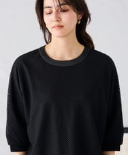 K2KGD31044 a.v.v(アー・ヴェ・ヴェ) 幾何レースドルマンカットソー グリーン