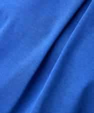 K2KGD34049 a.v.v(アー・ヴェ・ヴェ) 袖口レースチュニックカットソー ブルー