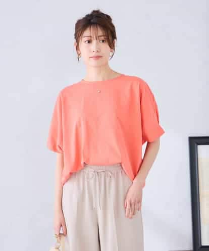 K2KGD37035 a.v.v 【接触冷感/UVカット/コットン 100%】タックドルマンスリーブカットソー