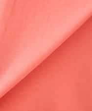 K2KGD37035 a.v.v(アー・ヴェ・ヴェ) 【接触冷感/UVカット/コットン 100%】タックドルマンスリーブカットソー オレンジ