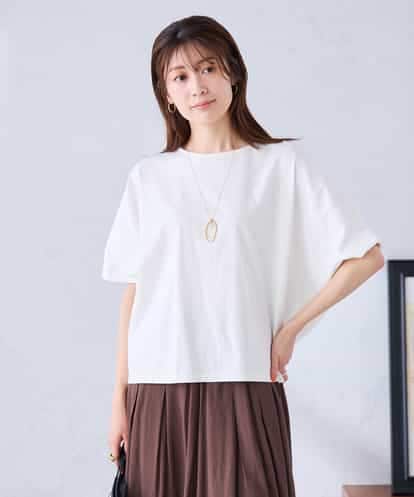 K2KGD37035 a.v.v 【接触冷感/UVカット/コットン 100%】タックドルマンスリーブカットソー