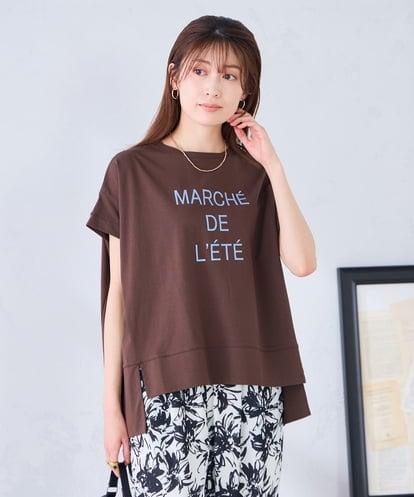 K2KGD39035 a.v.v ゆるプリントTシャツ