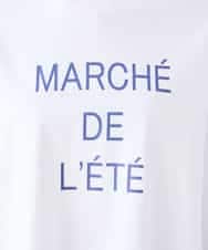 K2KGD39035 a.v.v(アー・ヴェ・ヴェ) ゆるプリントTシャツ ダークグレー（ロゴ）