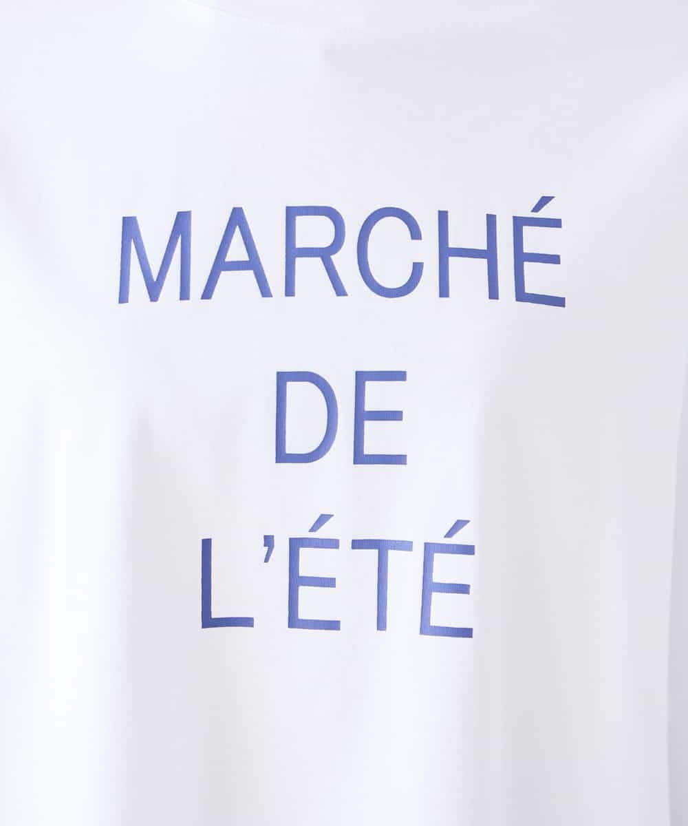 K2KGD39035 a.v.v(アー・ヴェ・ヴェ) ゆるプリントTシャツ ダークグレー（ロゴ）