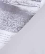 K2KGD39035 a.v.v(アー・ヴェ・ヴェ) ゆるプリントTシャツ ダークグレー（ロゴ）