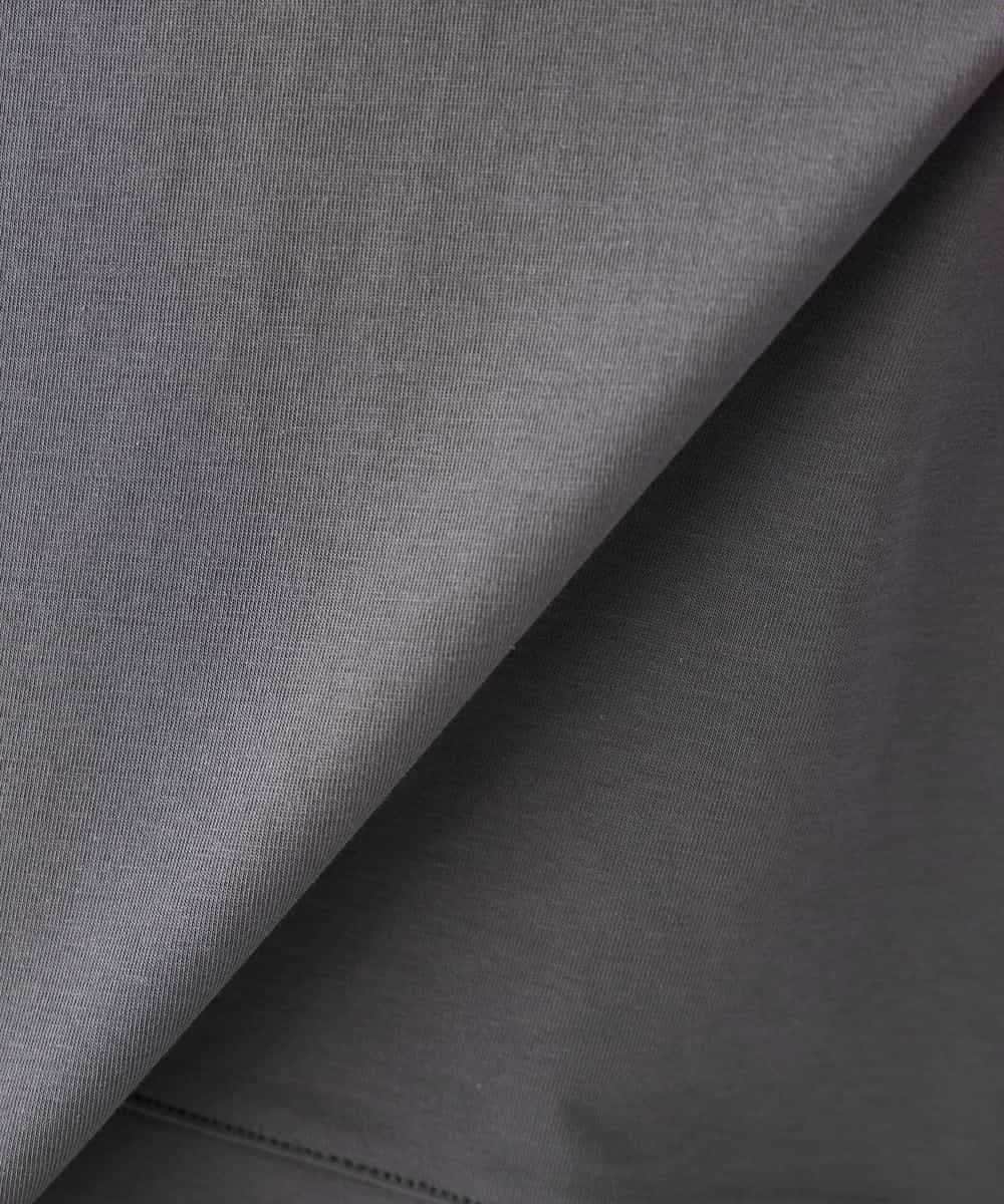 K2KGD39035 a.v.v(アー・ヴェ・ヴェ) ゆるプリントTシャツ ダークグレー（ロゴ）