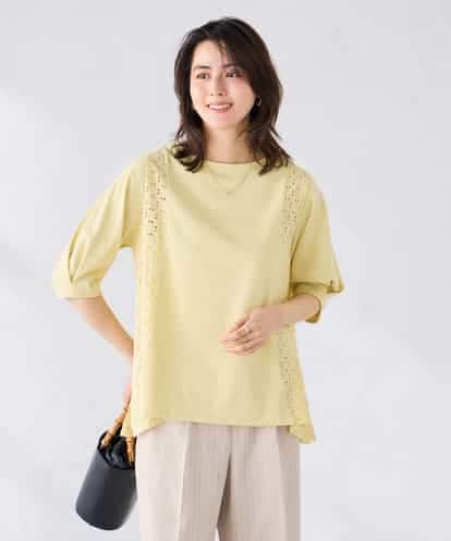 K2KGD41044 a.v.v レース切替Aラインカットソー