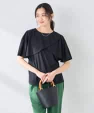 K2KGD42039 a.v.v(アー・ヴェ・ヴェ) 【前後2WAY/接触冷感】フリルデザインカットソー ライトイエロー