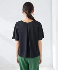 K2KGD42039 a.v.v(アー・ヴェ・ヴェ) 【前後2WAY/接触冷感】フリルデザインカットソー ライトイエロー