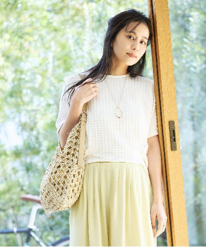 K2KGD43039 a.v.v 【雑誌InRed(宝島社)5月号掲載】ポコポコドルマントップス