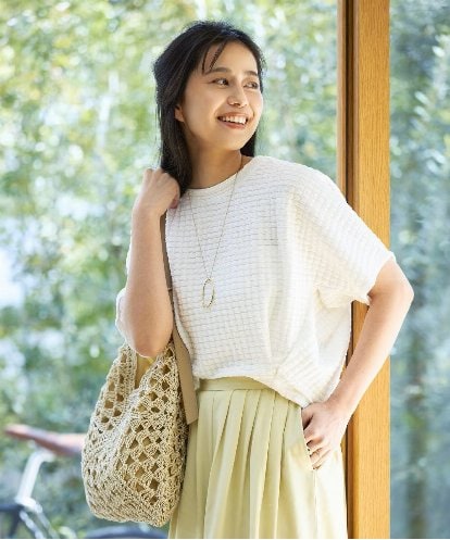 K2KGD43039 a.v.v 【雑誌InRed(宝島社)5月号掲載】ポコポコドルマントップス