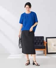 K2KGD43039 a.v.v(アー・ヴェ・ヴェ) ポコポコドルマントップス ブルー