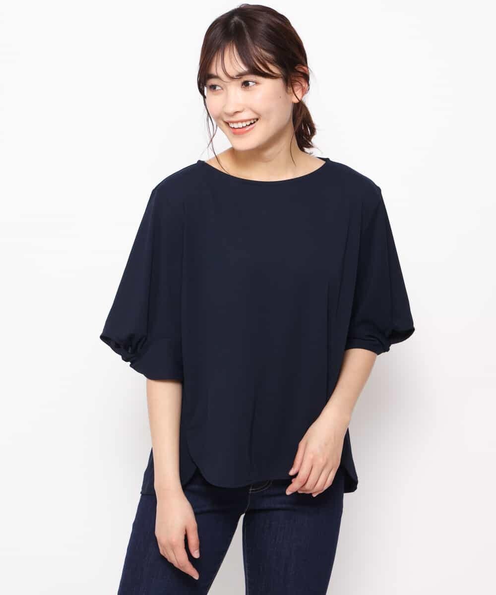 K2KGG58029 a.v.v(アー・ヴェ・ヴェ) ＥＡＳＹ　ＣＡＲＥ　ツイストスリーブトップス[WEB限定サイズ] グリーン