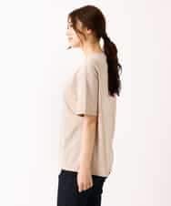 K2KGM57029 a.v.v(アー・ヴェ・ヴェ) 【抗菌・防臭加工】半袖ロゴTシャツ ベージュ