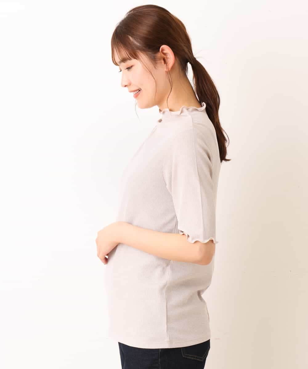 K2KGM67024 a.v.v(アー・ヴェ・ヴェ) シアーテレコカットソー グレージュ