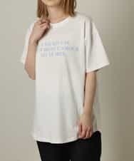 K2KGP32029 a.v.v(アー・ヴェ・ヴェ) カラーロゴTシャツ ホワイト