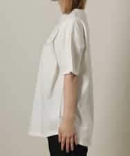 K2KGP32029 a.v.v(アー・ヴェ・ヴェ) カラーロゴTシャツ ホワイト