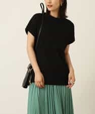 K2KGP52019 a.v.v(アー・ヴェ・ヴェ) 大人のプチハイネックＴシャツ ブラック