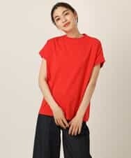 K2KGP52019 a.v.v(アー・ヴェ・ヴェ) 大人のプチハイネックＴシャツ オフ白×黒ボーダー