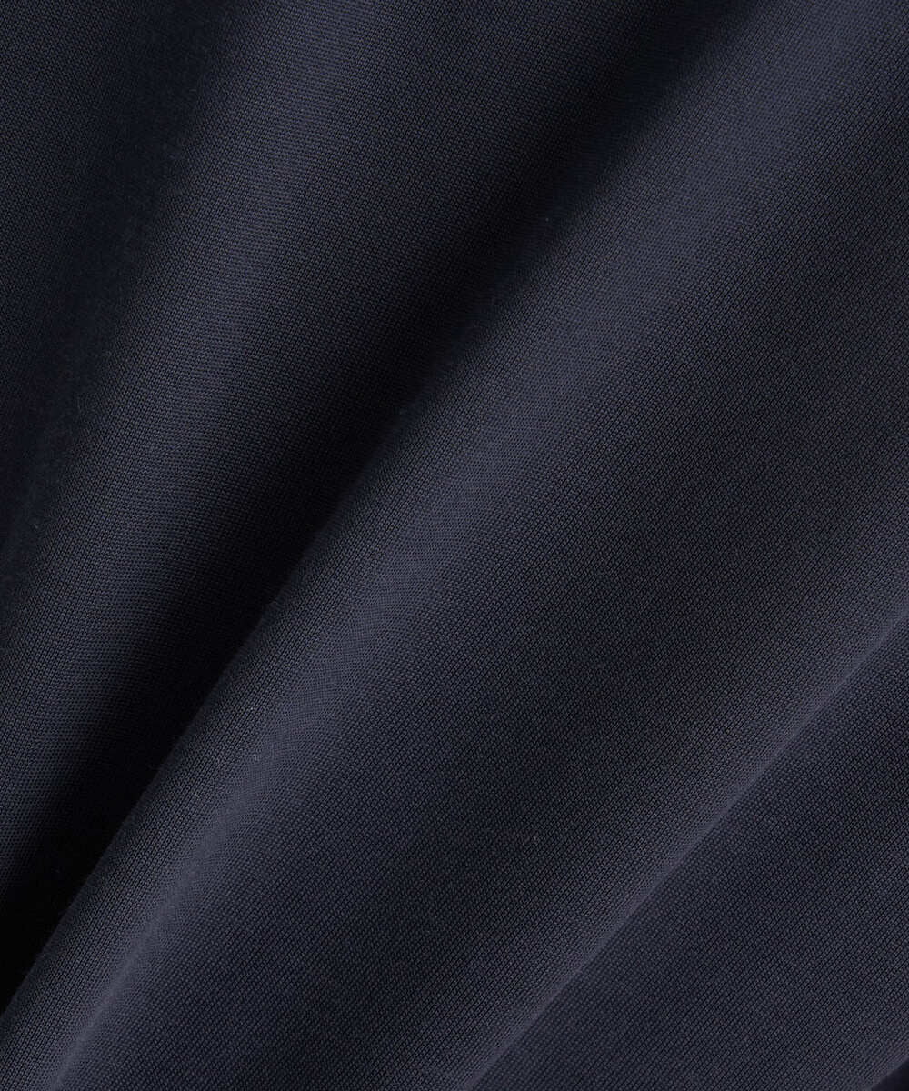 K2KGS37039 a.v.v(アー・ヴェ・ヴェ) 【汗染み防止】ハイネックフレンチスリーブタックトップス ネイビー