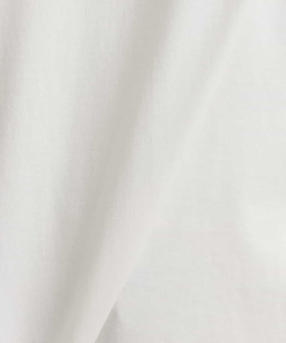 K2KGS44029 a.v.v(アー・ヴェ・ヴェ) フレンチロゴプリントランドヘムTシャツ ブラック