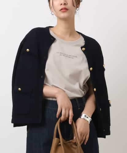 K2KGS46029 a.v.v レタリング調プチロゴTシャツ