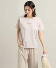 K2KGS46029 a.v.v(アー・ヴェ・ヴェ) レタリング調プチロゴTシャツ ブラック