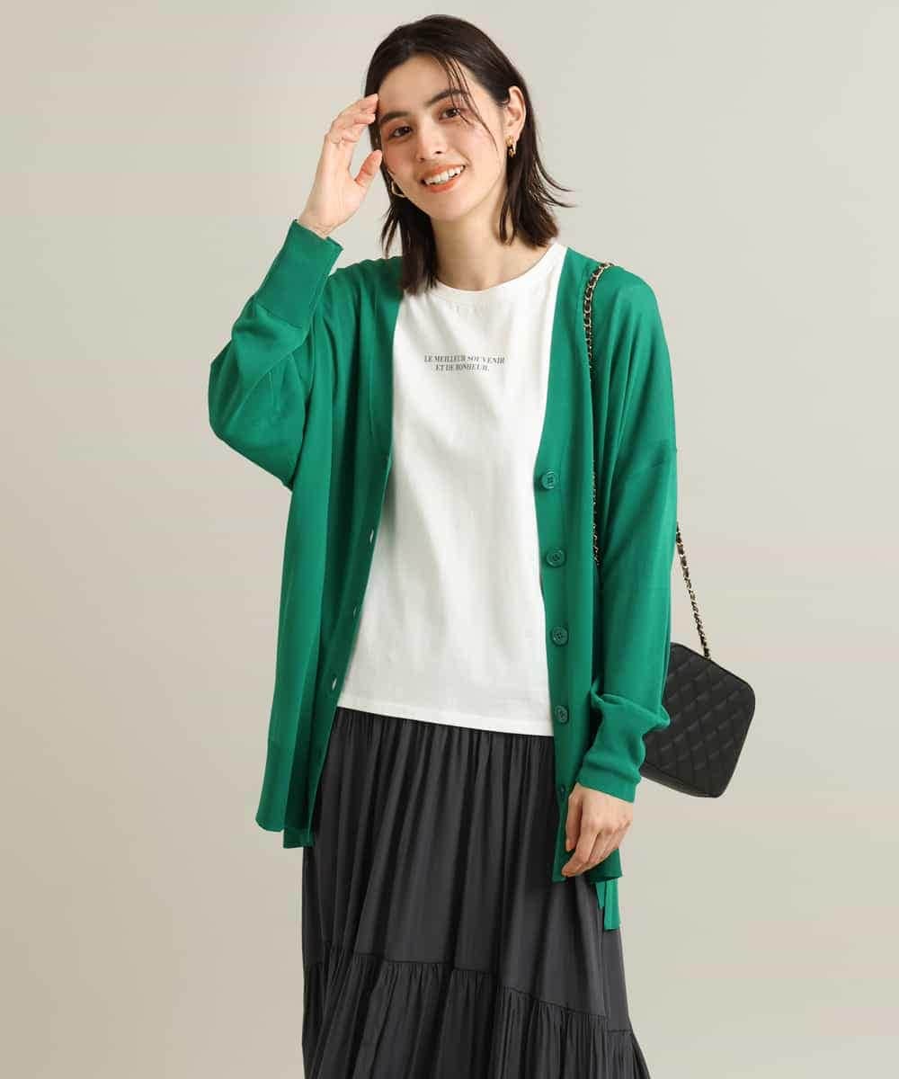 K2KGS46029 a.v.v(アー・ヴェ・ヴェ) レタリング調プチロゴTシャツ ブラック
