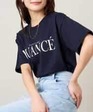 K2KGV29034 a.v.v(アー・ヴェ・ヴェ) クラシックロゴTシャツ ネイビー
