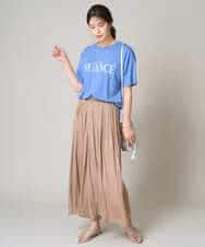 K2KGV29034 a.v.v(アー・ヴェ・ヴェ) クラシックロゴTシャツ ライトグレー