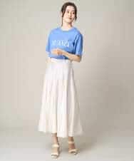 K2KGV29034 a.v.v(アー・ヴェ・ヴェ) クラシックロゴTシャツ ライトグレー