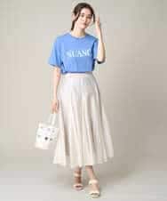 K2KGV29034 a.v.v(アー・ヴェ・ヴェ) クラシックロゴTシャツ ライトグレー