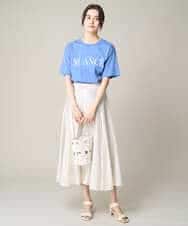 K2KGV29034 a.v.v(アー・ヴェ・ヴェ) クラシックロゴTシャツ ライトグレー