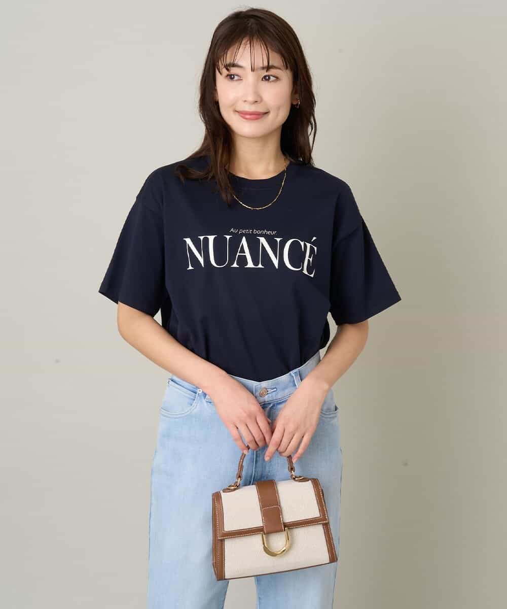 K2KGV29034 a.v.v(アー・ヴェ・ヴェ) クラシックロゴTシャツ ライトグレー