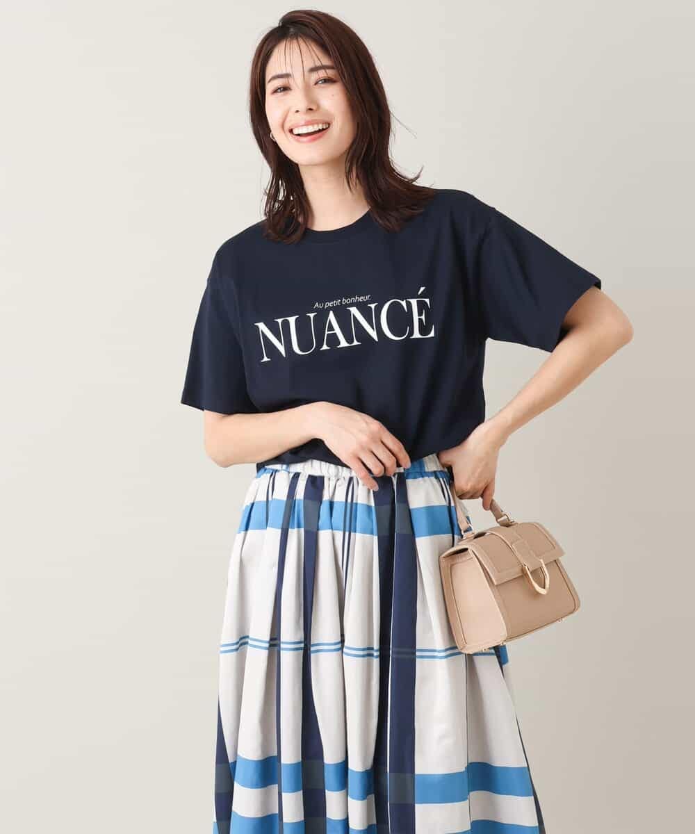 K2KGV29034 a.v.v(アー・ヴェ・ヴェ) クラシックロゴTシャツ ライトグレー