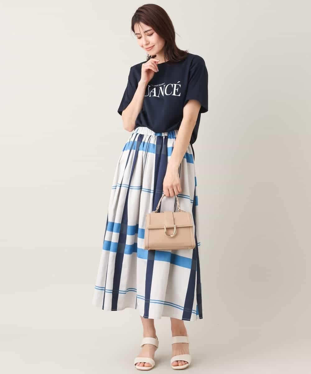 K2KGV29034 a.v.v(アー・ヴェ・ヴェ) クラシックロゴTシャツ ライトグレー