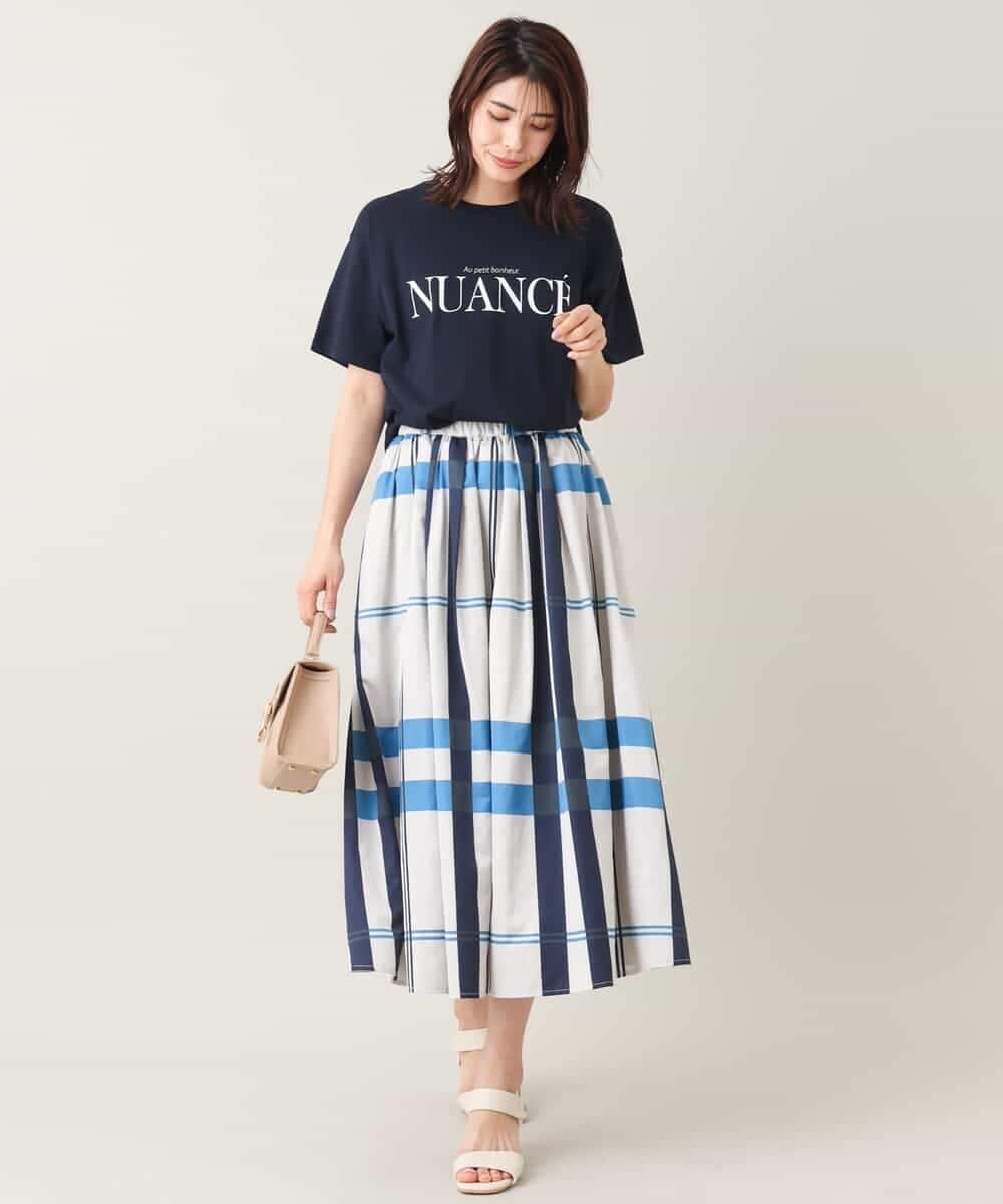 K2KGV29034 a.v.v(アー・ヴェ・ヴェ) クラシックロゴTシャツ ライトグレー