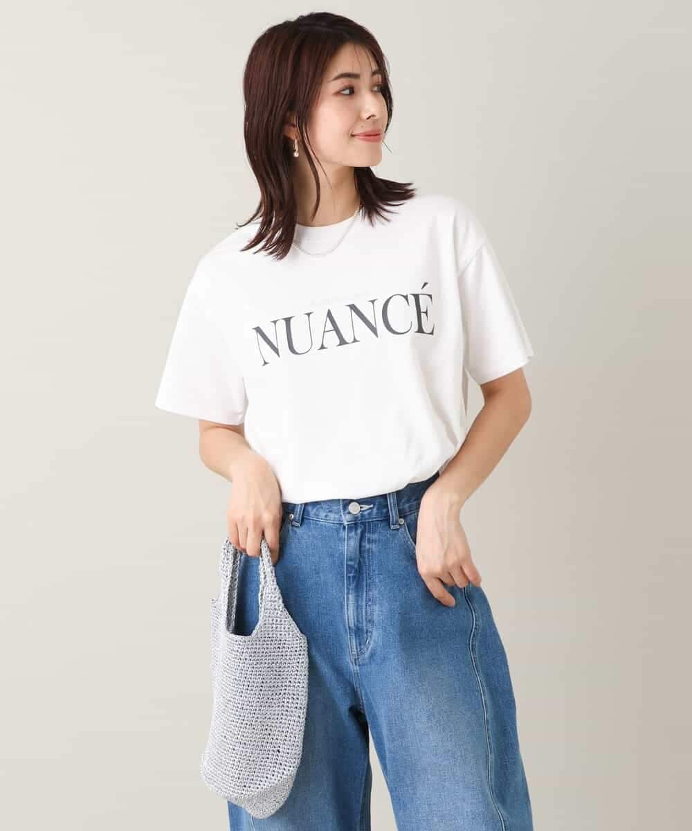 K2KGV29034 a.v.v(アー・ヴェ・ヴェ) クラシックロゴTシャツ ライトグレー
