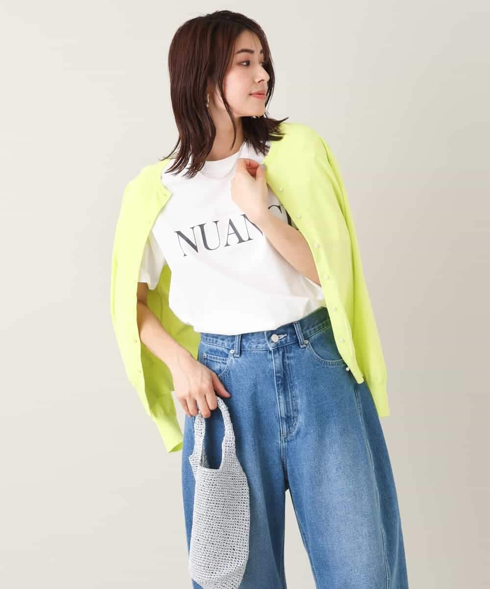 K2KGV29034 a.v.v(アー・ヴェ・ヴェ) クラシックロゴTシャツ ライトグレー