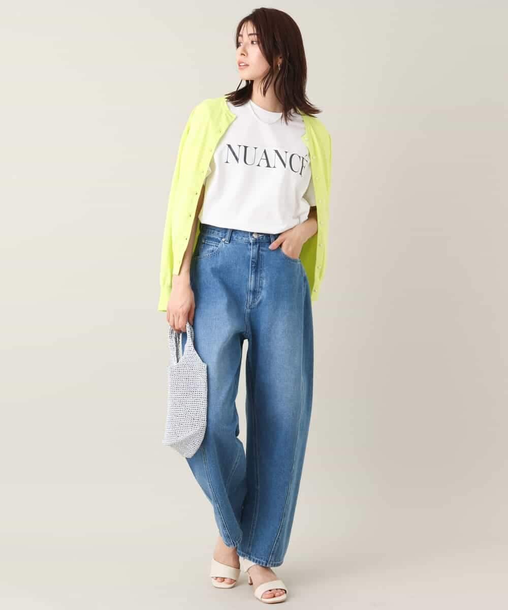 K2KGV29034 a.v.v(アー・ヴェ・ヴェ) クラシックロゴTシャツ ライトグレー