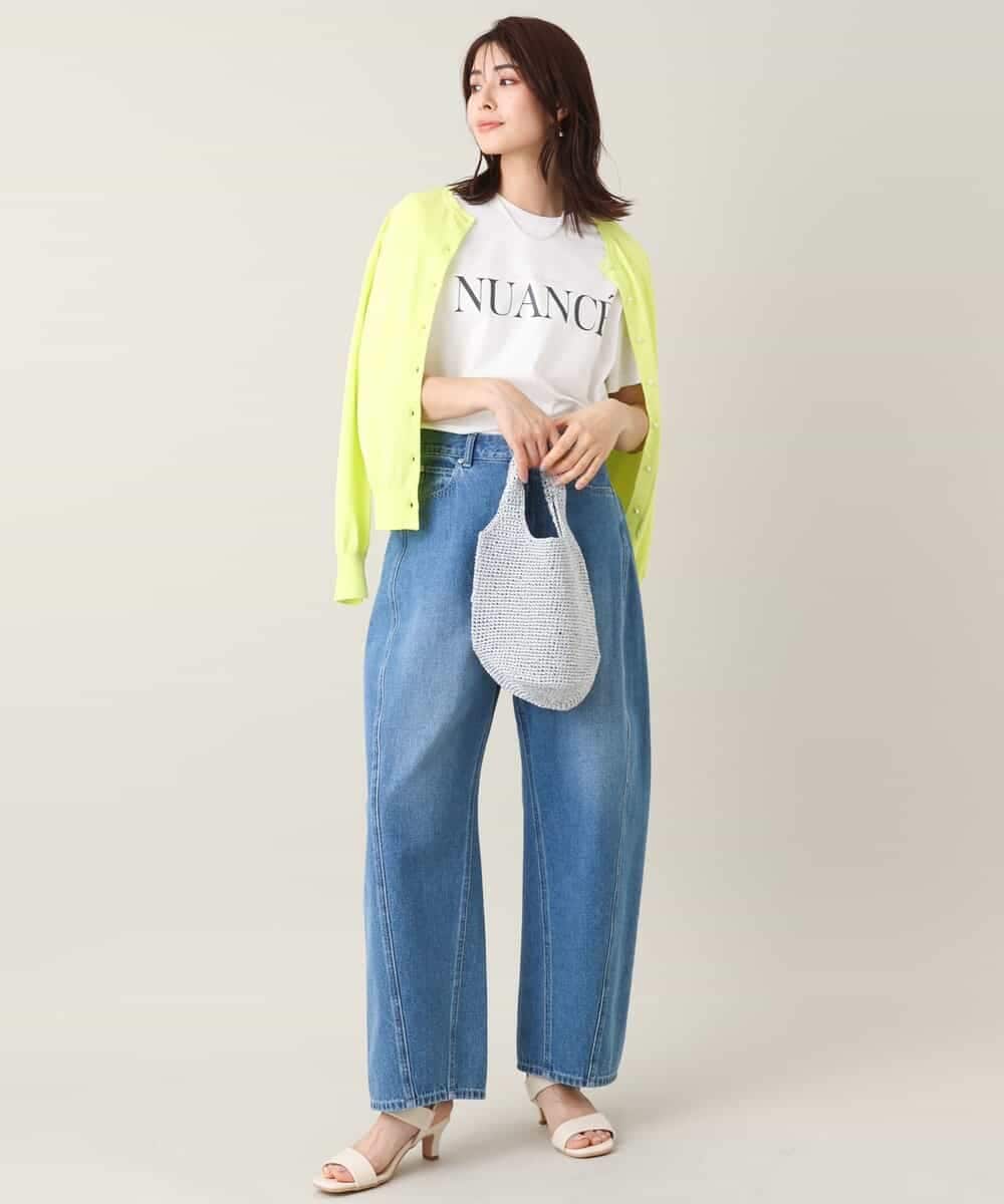 K2KGV29034 a.v.v(アー・ヴェ・ヴェ) クラシックロゴTシャツ ライトグレー