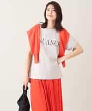 K2KGV29034 a.v.v(アー・ヴェ・ヴェ) クラシックロゴTシャツ ライトグレー