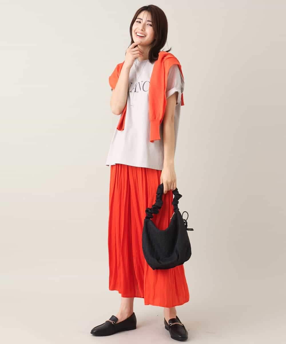 K2KGV29034 a.v.v(アー・ヴェ・ヴェ) クラシックロゴTシャツ ライトグレー