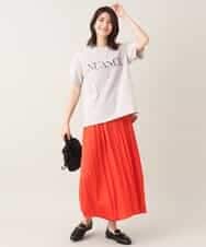 K2KGV29034 a.v.v(アー・ヴェ・ヴェ) クラシックロゴTシャツ ライトグレー