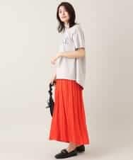 K2KGV29034 a.v.v(アー・ヴェ・ヴェ) クラシックロゴTシャツ ライトグレー